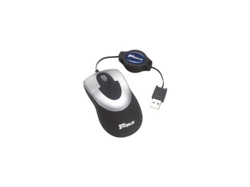 Targus Notebook Optical Mouse with Retractable USB Cable AMU02US Targus Notebook Optical Mouse with Retractable USB Cable AMU02US