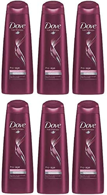 Dove Hair Therapy Nutritive Solutions Pro-Age Shampoo (250ml) - Pack of 6 Dove Hair Therapy Nutritive Solutions Pro-Age Shampoo (250ml) - Pack of 6