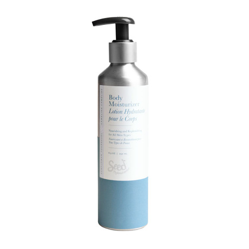 Seed Phytonutrients - Natural Body Moisturizer | Sustainable, Vegan Clean Beauty (8.5 fl oz | 250 ml)