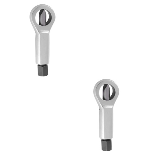 Veemoon 2pcs Nut Unloader Tool Nut Tool Kit Splitter Mechanics Tools Nut Separator Tool Mechanic Tools Nuts Kits Metal Nut Crusher Tool Miniature Kit Machinist Tools Slicer Extractor