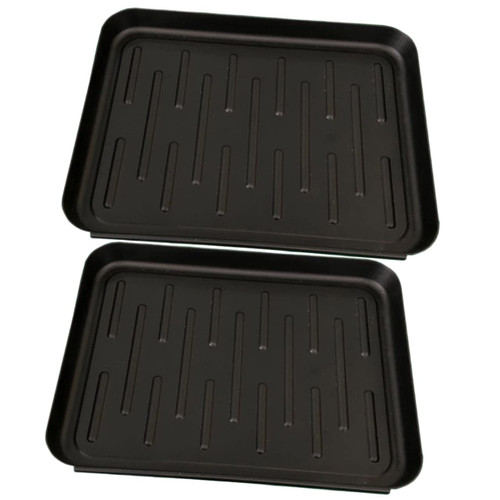 KOMBIUDA 2pcs Shoe Tray Shoe mat Boot mat Tray entryway Shoes Trays Boot Tray for entryway Indoor Boots Shoes Storage Plate Cleaning Shoes Multifunctional Tray Plastic pet Backing Plate