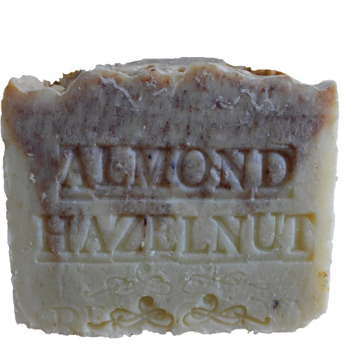 Natural Handcrafted Soap Company Almond - Hazelnut Soap Bar with Organic Almond Butter Handmade -All Natural Artisan Soap