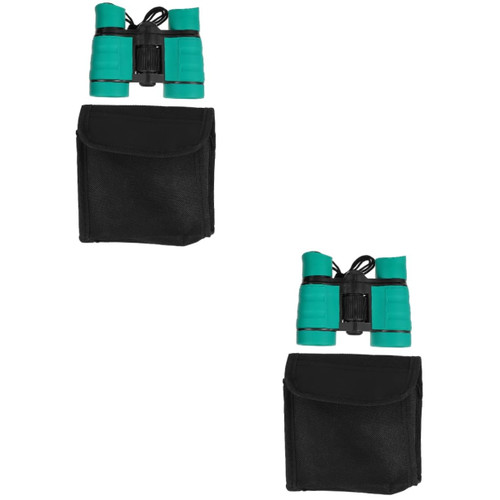 Gadpiparty 2pcs Telescope Binoculars Compact Binocular Sightseeing Binocular Outdoor Binocular Travel Binocular