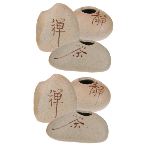 BESTOYARD 6 Pcs Small Vase Hydroponic Vase Flower Vases Mini Ceramic Vase Small Plant Vase Hydroponic Flower Large Ceramic Vase Flower Terrarium Vase Ceramics Household Office Bonsai Pot