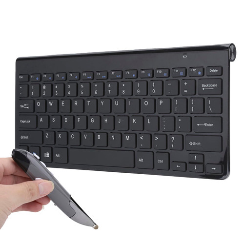 FOSA Wireless Pocket Mouse Pen,KM909 Optical Mouse Keyboard Combo Wireless, 2.4GHz Wireless Handwriting Mice for WindowsOS X/