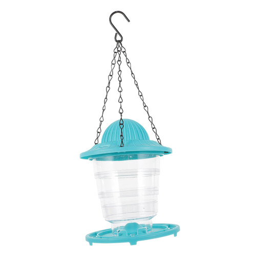 Milisten Hummingbird Feeder Cockatiel Feeder Squirrel- Proof Bird Feeder Hanging Bird Water Feeder Peanut Wreath Feeder Wild Bird Feeder Hanging Tree Bird Feeders Bird Food Birdcage Plastic