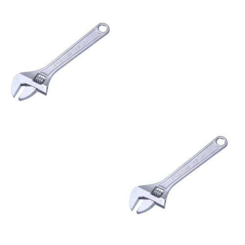 Housoutil 2pcs Multi-function Wrench Adjustable Wrench Spanner Tool Adjustable Spanner Tools for Reparing Live