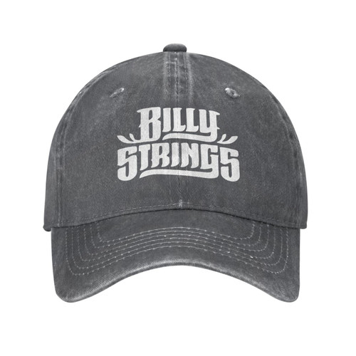 Billy Strings Baseball Cap Vintage Washed Plain Trucker Dad Hats for Men and Woman Sun Hat Deep Heather