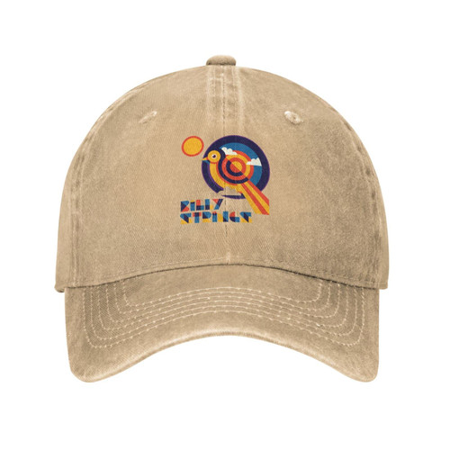 Billy Strings Baseball Cap Vintage Washed Plain Trucker Dad Hats for Men and Woman Sun Hat Natural