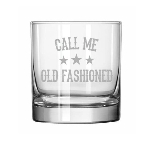 MIP Brand 11 oz Rocks Whiskey Old Fashioned Glass Call Me Old Fashioned Funny MIP Brand 11 oz Rocks Whiskey Old Fashioned Glass Call Me Old Fashioned Funny