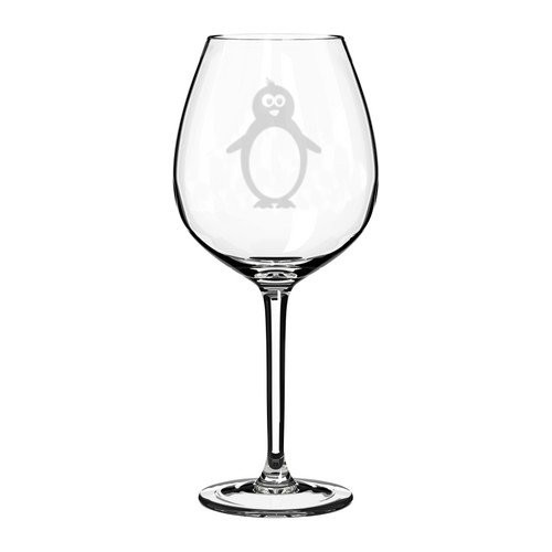 MIP Wine Glass Goblet Penguin (20 oz Jumbo)