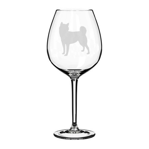 MIP Wine Glass Goblet Shiba Inu (20 oz Jumbo)