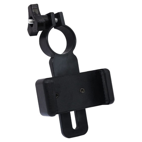 Handheld Digital Microscope Accessories Universal Microscope Mobile Phone Adapter- Adjustable Diameter 28-30mm Cellphone Telescope Mount for Monocular Binoculars Microscope Accessories (Size : Black