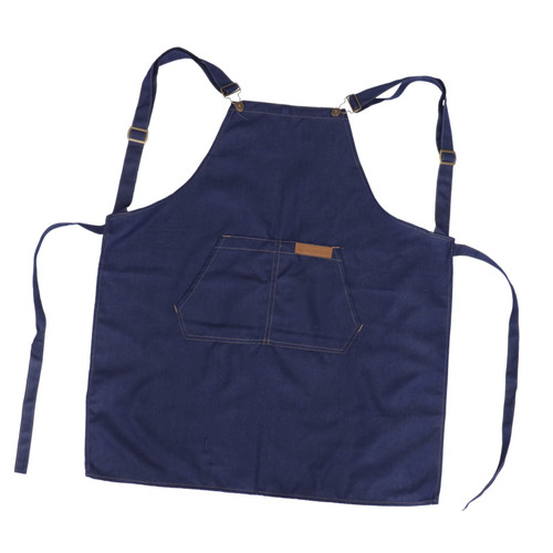 OKUMEYR 1Pc chef apron grilling aprons Butcher apron black apron cartoon apron BBQ Bibs Cooking Apron Hairdresser Apron grooming apron baking apron polyester barbecue suspenders Work
