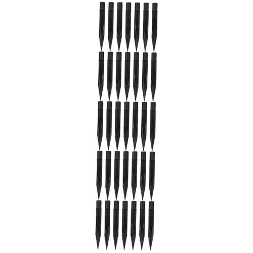 Yardwe 50 Pcs Land Pathway Light Stakes Candy Cane Stakes Solar Lamp Spike Abs Lights Stakes Solar Light Stakes Ground Spikes Stakes Yard Stakes Insert into The Ground Plastic Decorate