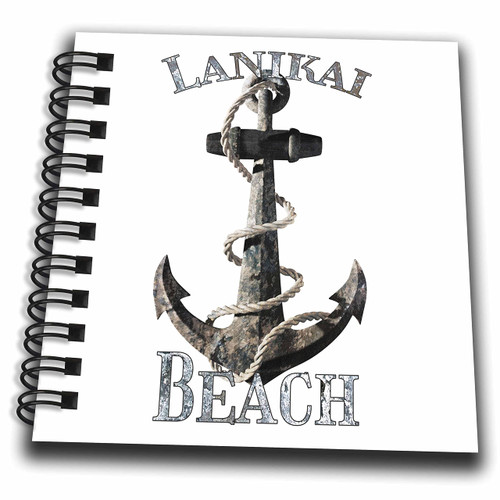 3dRose Sailing Art for a Island Beach Vacation to Lanikai Beach,... - Drawing Books (db_359561_3)
