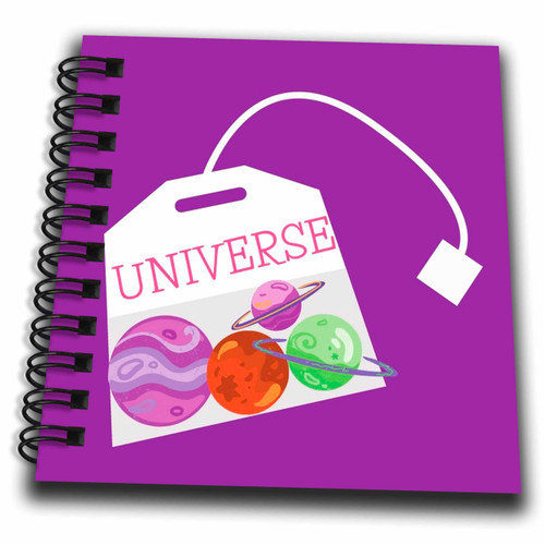 3dRose Tea Bag Full of Planets - Drawing Books (db-376491-3)