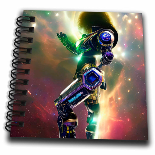 3dRose Cyborg Woman in Space. Discovery of New Planet. Fantasy Art... - Drawing Books (db-378786-3) 3dRose Cyborg Woman in Space. Discovery of New Planet. Fantasy Art... - Drawing Books (db-378786-3)