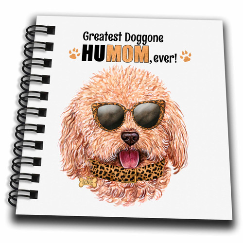 3dRose Cute Miniature Poodle Dog for Mom on Mothers Day in Cheetah... - Drawing Books (db-379237-3) 3dRose Cute Miniature Poodle Dog for Mom on Mothers Day in Cheetah... - Drawing Books (db-379237-3)