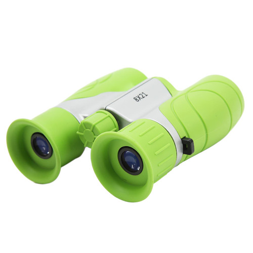 Kids Binoculars, Compact High Resolution Shockproof Binocular Toys for Bird Watching Camping Travel, Easy to Carry