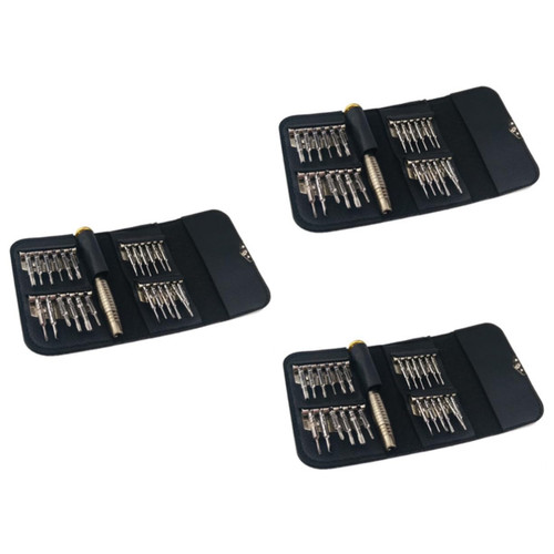 Veemoon 3pcs 25 1 Multi Screwdriver Multitool Screwdriver Phone Repair Tools Screwdriver Tool Screwdriver Kit Laptop Combination
