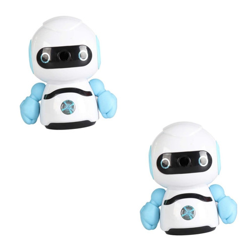 STOBOK 2pcs Pencil Sharpener Cartoon Sharpener Child Hand Crank Planer