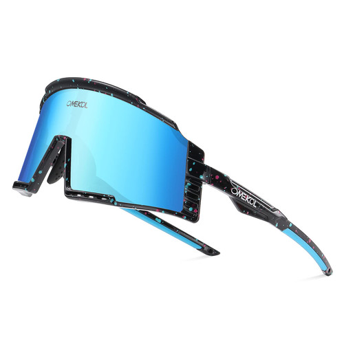 OMEKOL Two Sizes For Adults and Youth Sunglasses Sports Baseball Cycling Glasses Men Women MTB Bicycle Eyewear Outdoor-FY5