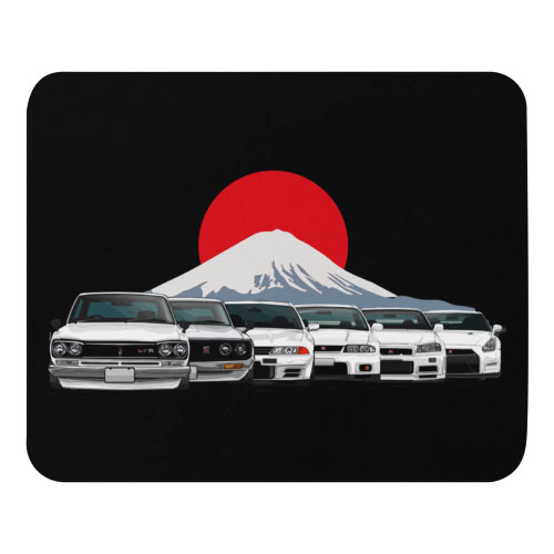 Skyline GT-R Generations JDM Mouse pad