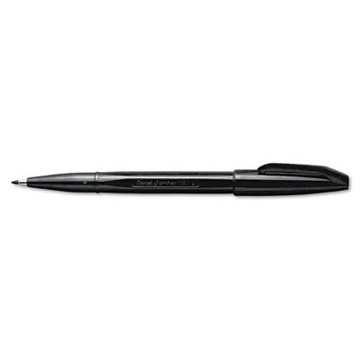 Sign Pen Porous Point Capped Water-Based Pen, Black Ink, Fine, Dozen, Sold as 1 Dozen