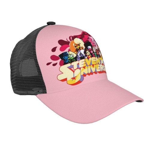 Pobecan Steven Anime Universe Cap Mesh Baseball Hat Snap Back Hat Full Printing Sports Cap for Men and Women Pobecan Steven Anime Universe Cap Mesh Baseball Hat Snap Back Hat Full Printing Sports Cap for Men and Women