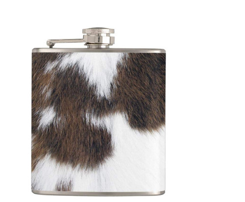 Flask for Liquor and Funnel,7 Oz Leak Proof Stainless Steel Pocket Hip Flask Cowhide Hip,Great Gift Idea Flask