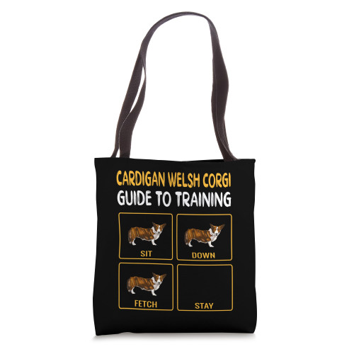 Cardigan Welsh Corgi Guide To Training Dog Obedience Tote Bag