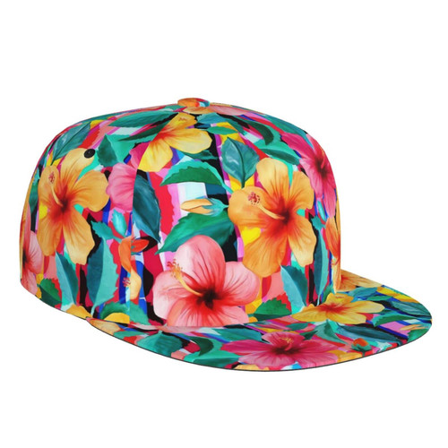 Hawaii Flower Palm Tree Baseball Cap Adjustable Fashion Casual Flat Bill Brim Dad Hats for Women Men Sun Hats Hawaii Flower Palm Tree Baseball Cap Adjustable Fashion Casual Flat Bill Brim Dad Hats for Women Men Sun Hats