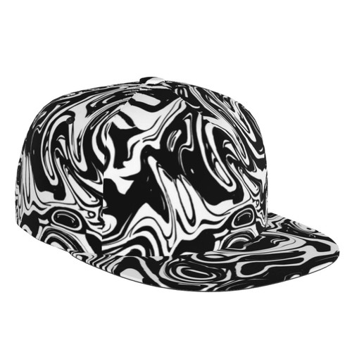 Black and White Baseball Cap Adjustable Fashion Casual Flat Bill Brim Dad Hats for Women Men Sun Hats Black and White Baseball Cap Adjustable Fashion Casual Flat Bill Brim Dad Hats for Women Men Sun Hats