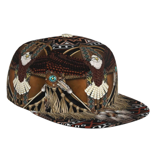Native American Indian Baseball Hat Caps Sun Protection Hat Outdoor Trucker Hat for Women Men