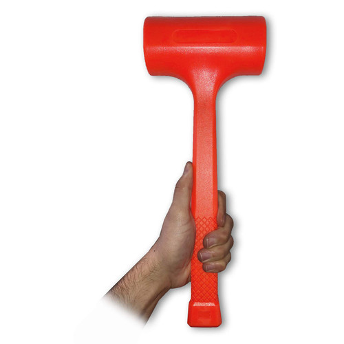 4LB DEAD BLOW HAMMER, NEON ORANGE