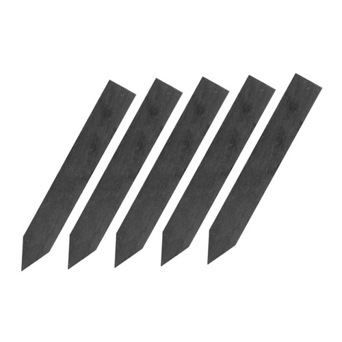 Parliky 5pcs Plant Label Plants Tag Plant Nursery Labels Garden Accessories Flower Pot Label Slate Plant Markers Garden Slate Labels Nursery Garden Labels Garden Supplies Slate Stone