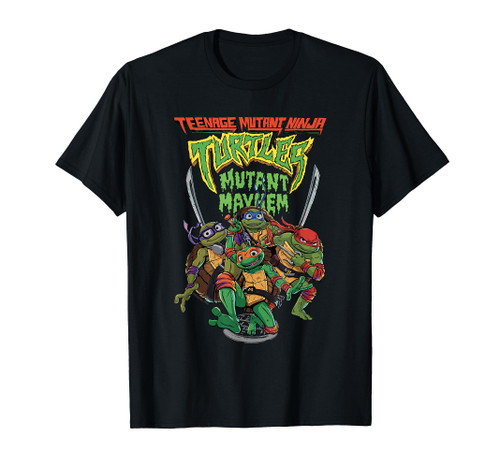 Teenage Mutant Ninja Turtles: Mutant Mayhem Group T-Shirt Teenage Mutant Ninja Turtles: Mutant Mayhem Group T-Shirt