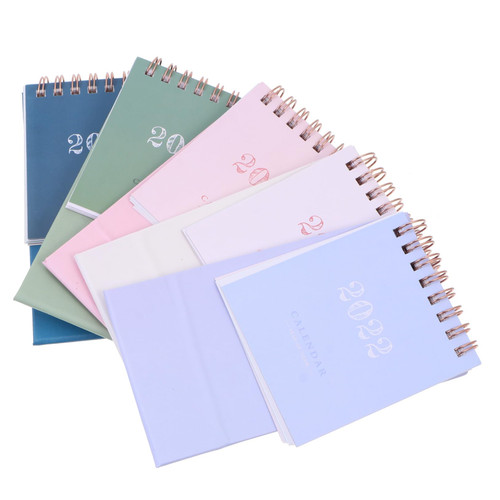 Operitacx 10 Pcs 2022 2022 Desk Calendar Table Calendar Easel Calendar Eternal Calendar Mini Weekly Calendars Mini Desk Calendar 2022 Calendar Turn The Page Paper Office Small Desk Calendar