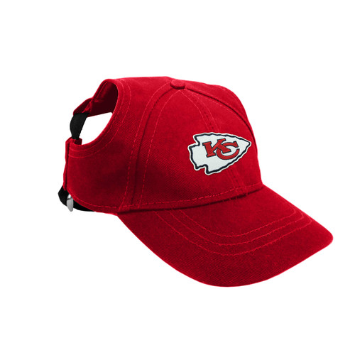 Littlearth Unisex-Adult NFL Kansas City Chiefs Pet Baseball Hat, Team Color, Medium Littlearth Unisex-Adult NFL Kansas City Chiefs Pet Baseball Hat, Team Color, Medium