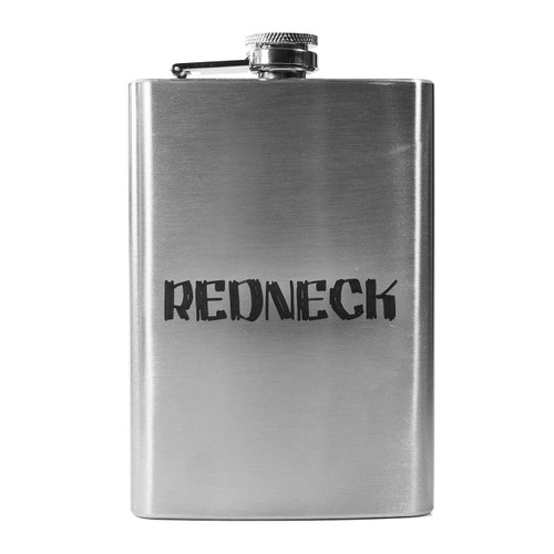 8oz Redneck Flask L1 8oz Redneck Flask L1