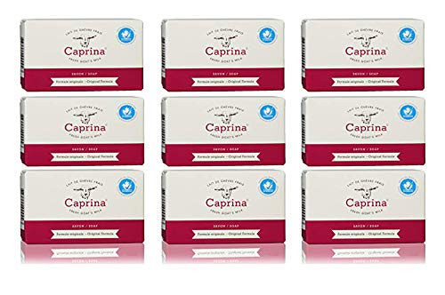 Caprina by Canus Fresh Goat's Milk Soap, Original (9 bars)