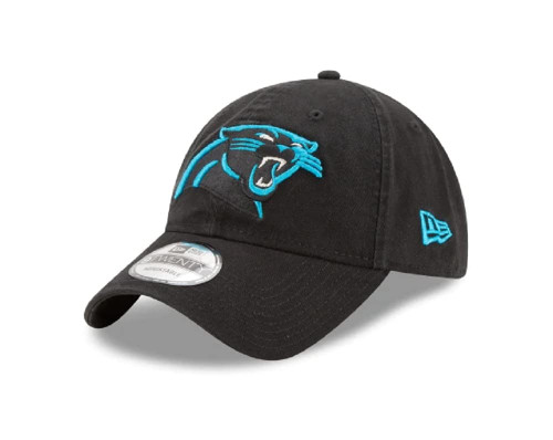 New Era NFL Core Classic 9TWENTY Adjustable Hat Cap One Size Fits All (Carolina Panthers)