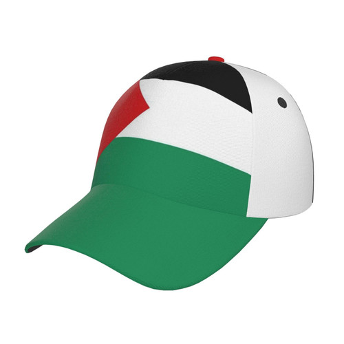 LVGOOKI Cute Palestine Flag Hat for Men Women Flag Adjustable Snapback Hat Outdoor Patriotic Baseball Golf Hat