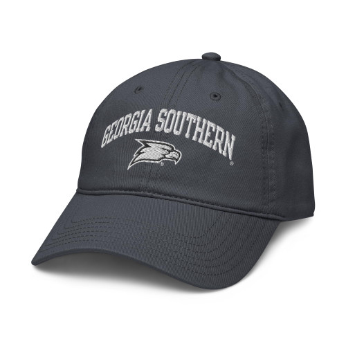 Elite Authentics Georgia Southern Eagles Arch Over Officially Licensed Adjustable Baseball Hat, Navy Blue, One Size