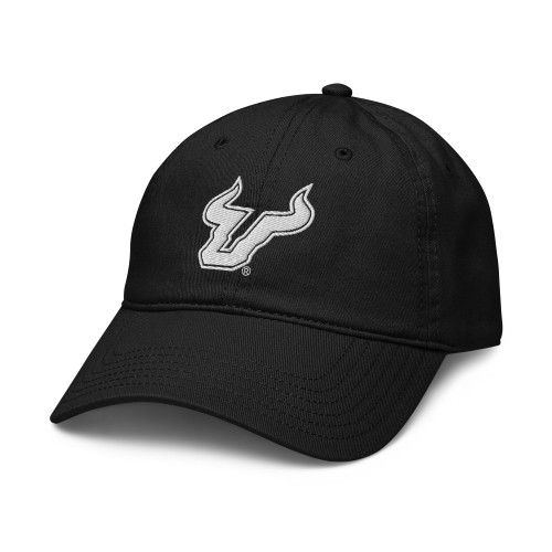 Elite Authentics South Florida Bulls Icon Officially Licensed Adjustable Baseball Hat, Black, One Size