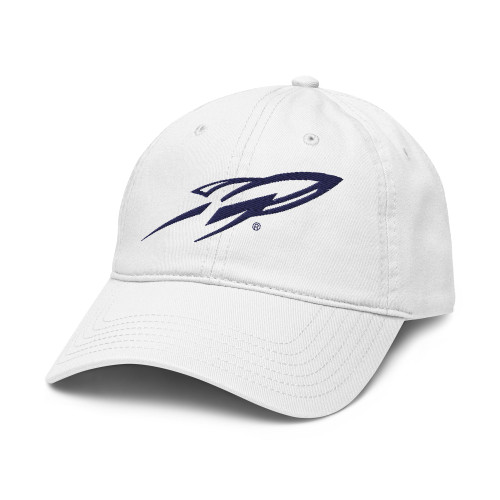 Elite Authentics Toledo Rockets Icon White Officially Licensed Adjustable Baseball Hat, One Size