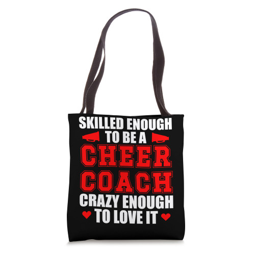 To Be A Cheer Coach Cheerleading Coach Tote Bag