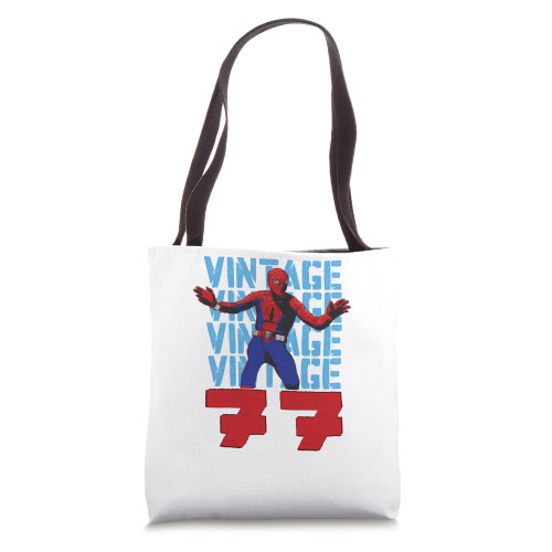 Marvel Spider-Man: Beyond Amazing Vintage Retro 1977 Tote Bag