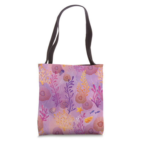 Disney The Little Mermaid Ariel Under the Sea Ambiance Tote Bag Disney The Little Mermaid Ariel Under the Sea Ambiance Tote Bag